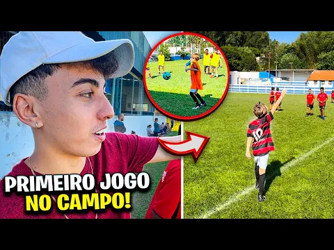 MEU IRMÃOZINHO ZAGUEIRO NO FUTSAL VIROU VOLANTE NO CAMPO!!!