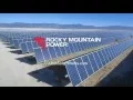 Solar Power for Utah Rocky Mountain Power