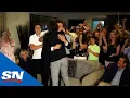 Hughes Family Goes Wild After New Jersey Devils Select Luke Hughes 4th Overall In 2021 NHL Draft
