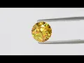 Download Lagu Faceted sphalerite, brilliant cut - 3.37ct