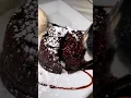 Chocolate Lava Cake With Vanilla#foodie#chocolatela acake#