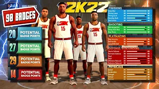 NBA 2K22 EARLY TEST MyPlayer Builder - 5 BUILDS 80