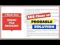 Class 10 File handling important question solutions