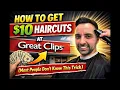 How To Get 10 Haircuts at Great Clips Most People Don t Know This