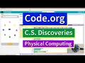 Functions with Parameters Lesson 14 7 Tutorial and Answer Code org CS Discoveries Physical Computing