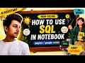 How to use SQL in Jupyter Notebook or Google Colab