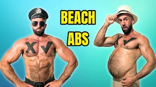 How to Lose Belly Fat & Get Six Pack Abs at the Beach (The Fun Way)