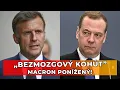 Download Lagu Medvedev brutálne urazil Macrona: „Bezmozgový galský kohút!“