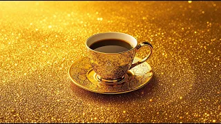 🎵Luxury Jazz: Golden Coffee Cup | SpaceFroot Golden Café🎵☕(vid: 7)
