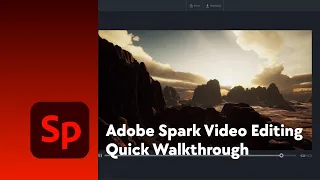 adobe spark video editing quick walkthrough