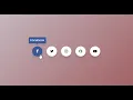 Social media Icons pop up hover effect Social buttons with Tooltip on hover using HTML CSS