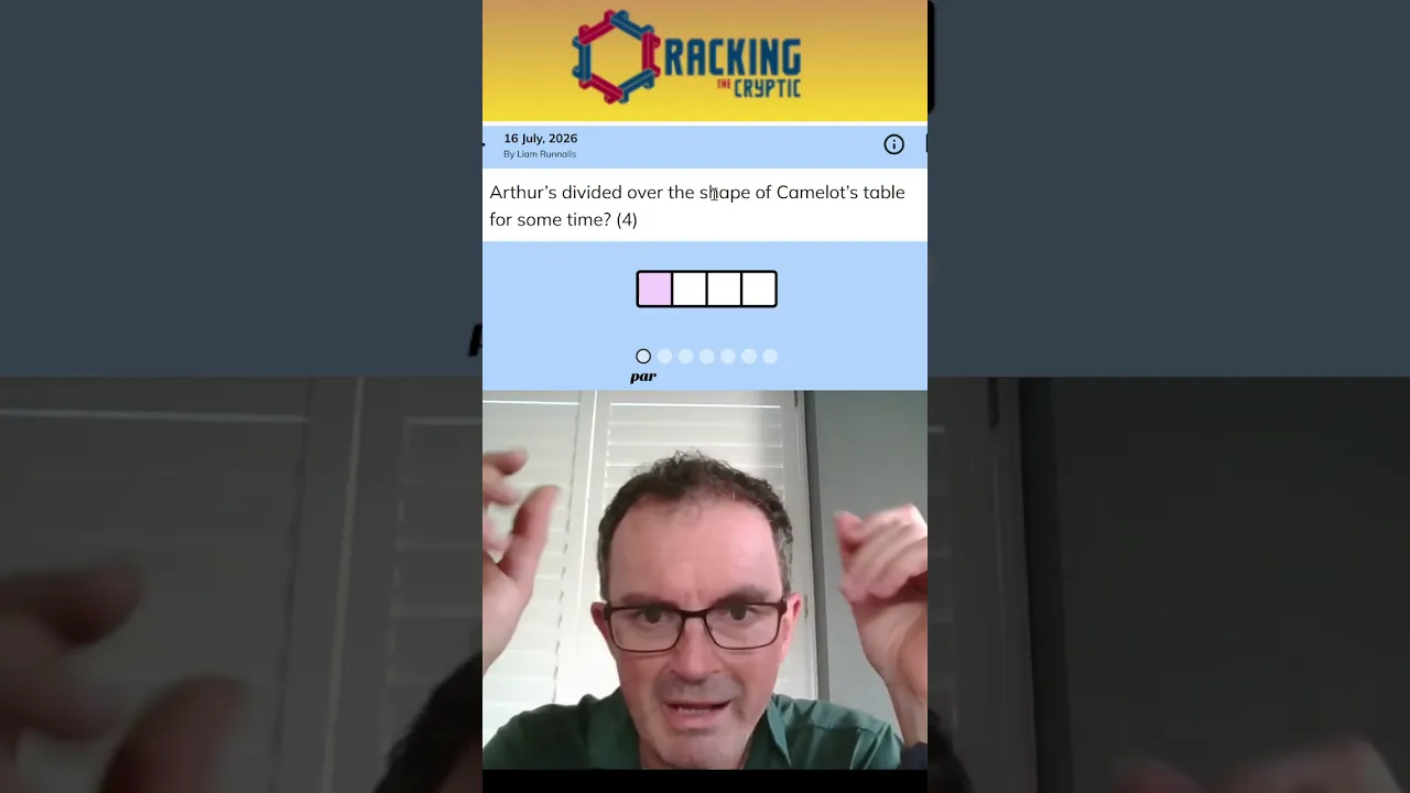 MinuteCryptic in a Minute - 16 July 2026 - BIRDIE?