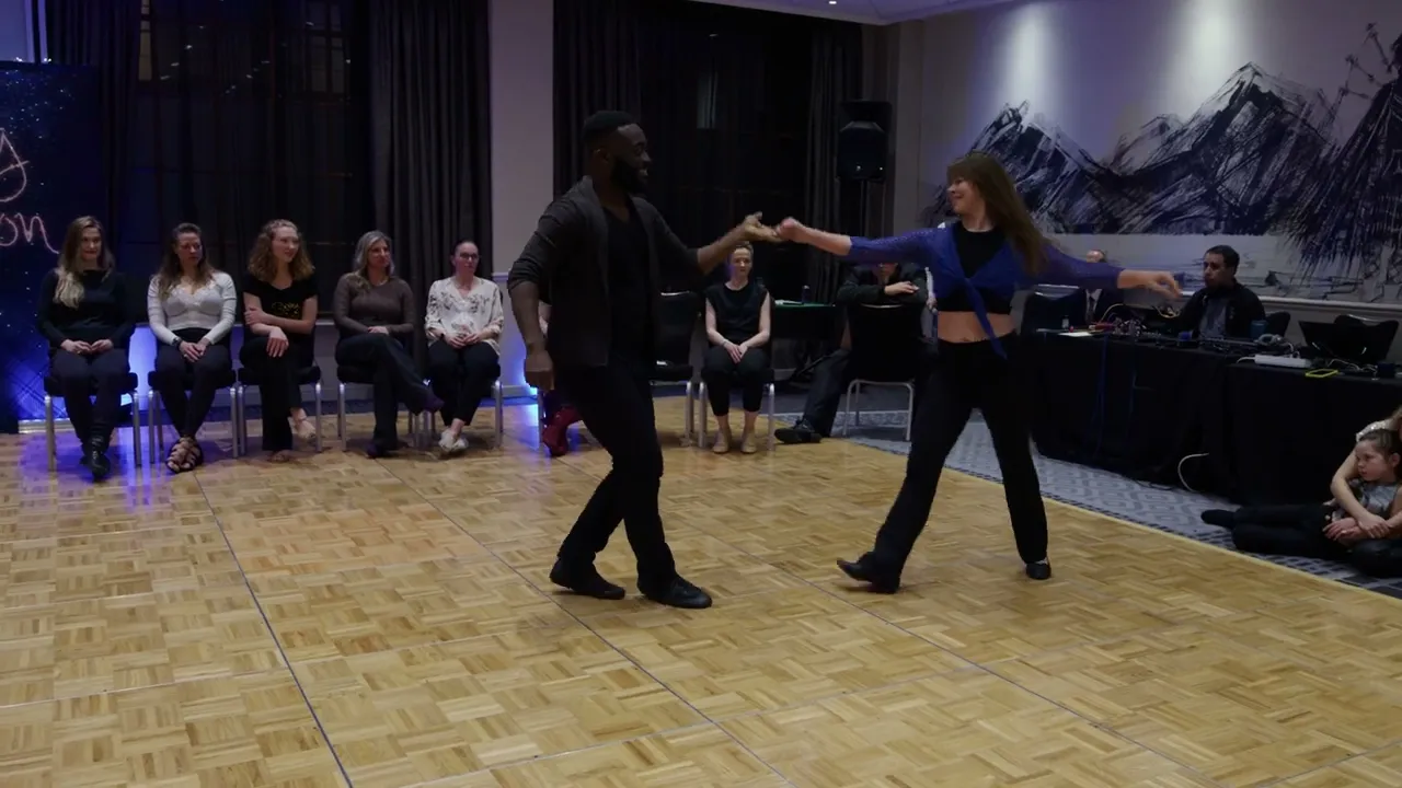 Ekow Oduro & Kristine Kroci - Invitational Jack&Jill - Swing Resolution 2023