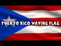 Puerto Rico Country Flag Animation 10 Hours
