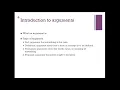English 101 lecture on Everything s an Argument Part 1