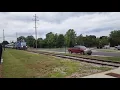 Great lakes central railroad southbound 398+393 FRA train owosso michigan June 18 2021