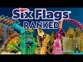 Ranking EVERY Six Flags Park