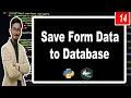 How to Save Form Data to Database Django Forms Tutorials