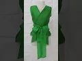 Wrap blouse design easily