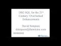 DB2 SQL for the 21st Century - Part 1