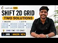 LeetCode 1260 Shift 2D Grid - Left to Right is a Trap 2D to 1D Trick Java Amazon Meta