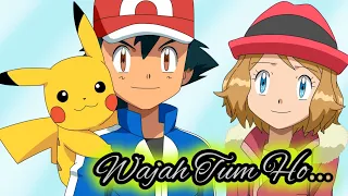 ash and serena wajah tum ho pokemon love story pokemon