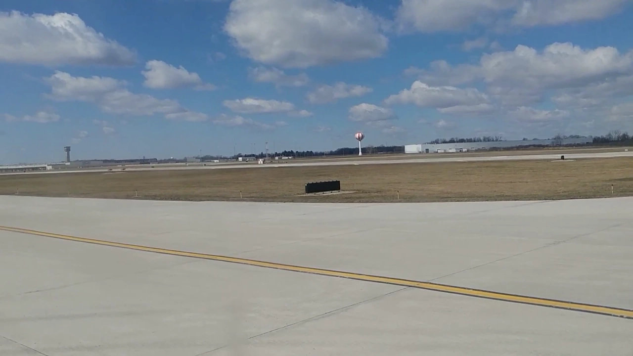 Dayton International Airport Celebrates Allegiant Air's First Flight