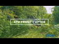 ATV FRONT CUTTER ATV UTV attachment
