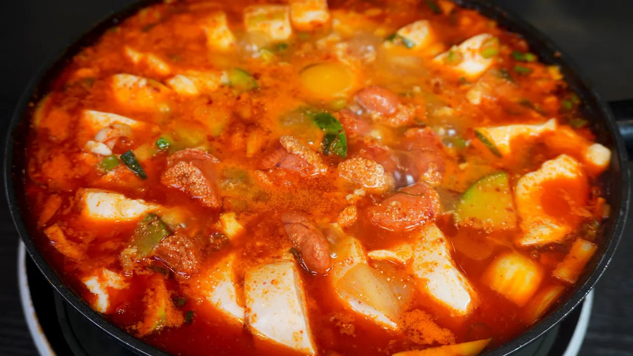 명란 순두부찌개