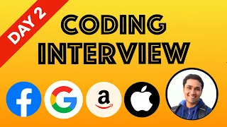 Day 2 - Mock Coding Interview Interview Prep for Beginners Stay Home Code With Me Medium
