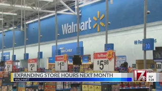 Walmart expanding store hours in November