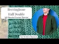 Herringbone Half Double Crochet Stitch Tutorial Left-Handed