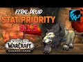 Feral Druid PVP Stat Priority 9 1 5 Shadowlands