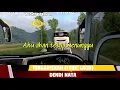 Download Lagu DENDI NATA |  TERGARISKAN LYRIC | VIEW DALAM BUS #eurotrucksimulator2