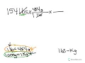 Dimensional Analysis - Pounds to Kilograms