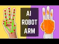 AI ROBOT ARM using Python Arduino OpenCV CVZone Computer Vision