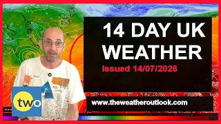 UK 14 Day Weather Very warm and settled but is change approaching TWO
