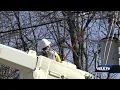 LG E crews working to restore power to customers affected by storm