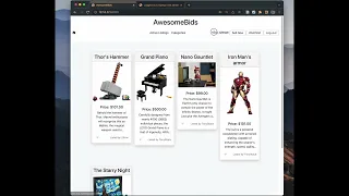 CS50 Web Programming Project Submission Project 2 Commerce