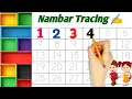 Number tracing 1 to 30 Learn numbers for kids Little Baby Star Learning