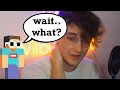 george reacting to wilbur thinking dnf is real