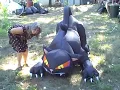 Giant Cat with head that moves Gold Country Craigslist for sale