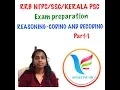 Rrb kerala psc exam preparation REASONING coding and decoding - part 1