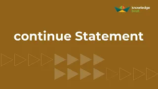 continue Statement ICSE Computer Applications Java BlueJ
