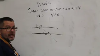 Geometry 2 1 - Same Side Interior Angle Postulate