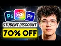 How To Get 70 Student Discount Adobe Creative Cloud 2026 Full Tutorial