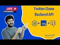 Live Coding Building Twitter Backend using NestJS NodeJS TypeScript - Part 2