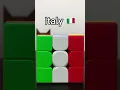 Countries on Rubik s cubes