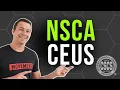 How to Get NSCA CEUs CSCS Recertification Process Explained