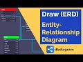 Draw entity relationship diagram ERD model in dbdiagram